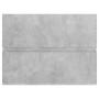 Mueble con lavabo madera de ingeniería gris hormigón de vidaXL, Tocadores de baño - Ref: Foro24-3071544, Precio: 153,88 €, De...