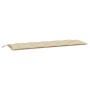 Cojín de banco de jardín tela Oxford beige 180x50x7 cm de vidaXL, Cojines para sillas y sofás - Ref: Foro24-314971, Precio: 3...