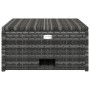 Set de muebles de jardín 4 pzas y cojines ratán sintético gris de vidaXL, Conjuntos de jardín - Ref: Foro24-48145, Precio: 47...