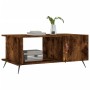 Mesa de centro madera contrachapada roble ahumado 90x50x40 cm de vidaXL, Mesas de centro - Ref: Foro24-829465, Precio: 45,51 ...