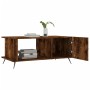 Mesa de centro madera contrachapada roble ahumado 90x50x40 cm de vidaXL, Mesas de centro - Ref: Foro24-829465, Precio: 45,51 ...