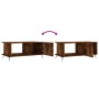 Mesa de centro madera contrachapada roble ahumado 90x50x40 cm de vidaXL, Mesas de centro - Ref: Foro24-829465, Precio: 45,51 ...