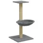 Rascador para gatos con poste de sisal gris claro 74 cm de vidaXL, Mobiliario para gatos - Ref: Foro24-171589, Precio: 28,68 ...