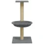 Rascador para gatos con poste de sisal gris claro 74 cm de vidaXL, Mobiliario para gatos - Ref: Foro24-171589, Precio: 28,68 ...
