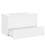 Mueble con lavabo madera de ingeniería blanco de vidaXL, Tocadores de baño - Ref: Foro24-3071549, Precio: 194,41 €, Descuento: %