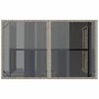 Mesa jardín superficie vidrio ratán PE gris claro 110x68x70 cm en Mesas de jardín | Comprar online en Foru.es