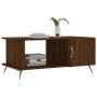 Mesa de centro madera contrachapada roble marrón 90x50x40 cm de vidaXL, Mesas de centro - Ref: Foro24-829467, Precio: 44,89 €...