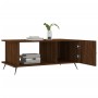 Mesa de centro madera contrachapada roble marrón 90x50x40 cm de vidaXL, Mesas de centro - Ref: Foro24-829467, Precio: 44,89 €...