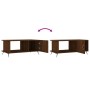 Mesa de centro madera contrachapada roble marrón 90x50x40 cm de vidaXL, Mesas de centro - Ref: Foro24-829467, Precio: 44,89 €...