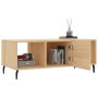 Mesa de centro madera contrachapada roble Sonoma 102x50x40 cm de vidaXL, Mesas de centro - Ref: Foro24-829319, Precio: 50,36 ...
