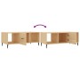 Mesa de centro madera contrachapada roble Sonoma 102x50x40 cm de vidaXL, Mesas de centro - Ref: Foro24-829319, Precio: 50,36 ...
