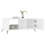 Mesa de centro madera contrachapada blanco brillo 90x50x40 cm de vidaXL, Mesas de centro - Ref: Foro24-829462, Precio: 46,14 ...