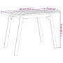 Mesa de comedor de jardín madera maciza de acacia 110x56x75 cm en Mesas de jardín | Comprar online en Foru.es