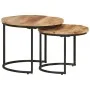 Stackable tables 2 units rough mango wood by vidaXL, Coffee table - Ref: Foro24-337999, Price: 97,79 €, Discount: %