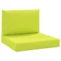 Cojines para palets 2 unidades tela Oxford verde claro de vidaXL, Cojines para sillas y sofás - Ref: Foro24-315063, Precio: 2...