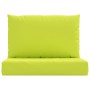 Cojines para palets 2 unidades tela Oxford verde claro de vidaXL, Cojines para sillas y sofás - Ref: Foro24-315063, Precio: 3...