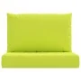 Cojines para palets 2 unidades tela Oxford verde claro de vidaXL, Cojines para sillas y sofás - Ref: Foro24-315063, Precio: 2...