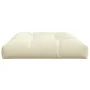 Cojín para sofá de palets tela crema 120x80x12 cm de vidaXL, Cojines para sillas y sofás - Ref: Foro24-314414, Precio: 41,37 ...