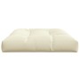 Cojín para sofá de palets tela crema 120x80x12 cm de vidaXL, Cojines para sillas y sofás - Ref: Foro24-314414, Precio: 48,18 ...
