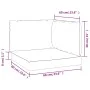 Cojines para palets 3 unidades tela Oxford gris de vidaXL, Cojines para sillas y sofás - Ref: Foro24-315065, Precio: 31,94 €,...
