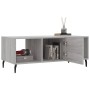 Mesa de centro madera contrachapada gris Sonoma 102x50x40 cm de vidaXL, Mesas de centro - Ref: Foro24-829322, Precio: 54,40 €...