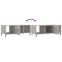 Mesa de centro madera contrachapada gris Sonoma 102x50x40 cm de vidaXL, Mesas de centro - Ref: Foro24-829322, Precio: 54,40 €...