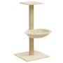Rascador para gatos con poste de sisal crema 74 cm de vidaXL, Mobiliario para gatos - Ref: Foro24-171588, Precio: 28,36 €, De...