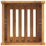 Jardinera con forro madera maciza de acacia 42x42x100 cm en Macetas y jardineras | Comprar online en Foru.es