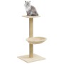Rascador para gatos con poste de sisal crema 74 cm de vidaXL, Mobiliario para gatos - Ref: Foro24-171588, Precio: 28,36 €, De...