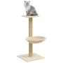 Rascador para gatos con poste de sisal crema 74 cm de vidaXL, Mobiliario para gatos - Ref: Foro24-171588, Precio: 30,31 €, De...