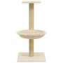 Rascador para gatos con poste de sisal crema 74 cm de vidaXL, Mobiliario para gatos - Ref: Foro24-171588, Precio: 28,36 €, De...
