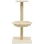 Rascador para gatos con poste de sisal crema 74 cm de vidaXL, Mobiliario para gatos - Ref: Foro24-171588, Precio: 30,31 €, De...