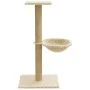 Rascador para gatos con poste de sisal crema 74 cm de vidaXL, Mobiliario para gatos - Ref: Foro24-171588, Precio: 30,31 €, De...