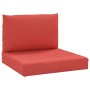 Cojines para palets 2 unidades tela Oxford rojo de vidaXL, Cojines para sillas y sofás - Ref: Foro24-315058, Precio: 36,32 €,...