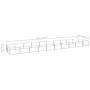 Perrera plateada 20 m² acero de vidaXL, Casetas y cercados para perros - Ref: Foro24-3082126, Precio: 391,06 €, Descuento: %