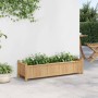 Jardinera de bambú 100x30x25 cm en Macetas y jardineras | Comprar online en Foru.es