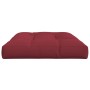 Cojín para muebles de palets tela rojo tinto 120x80x12 cm de vidaXL, Cojines para sillas y sofás - Ref: Foro24-41513, Precio:...