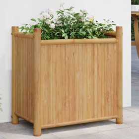 Jardinera de bambú 50x30x50 cm en Macetas y jardineras | Comprar online en Foru.es