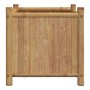 Jardinera de bambú 40x40x40 cm en Macetas y jardineras | Comprar online en Foru.es