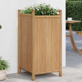 Jardinera de bambú 40x40x80 cm en Macetas y jardineras | Comprar online en Foru.es
