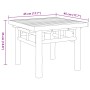Mesa de centro de bambú 45x45x35 cm en Mesas de centro | Comprar online en Foru.es