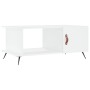 Mesa de centro madera contrachapada blanco 90x50x40 cm de vidaXL, Mesas de centro - Ref: Foro24-829460, Precio: 61,09 €, Desc...