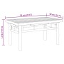 Mesa de centro de bambú 70x40x35 cm en Mesas de centro | Comprar online en Foru.es