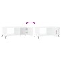 Mesa de centro madera contrachapada blanco 90x50x40 cm de vidaXL, Mesas de centro - Ref: Foro24-829460, Precio: 61,09 €, Desc...