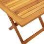 Mesa auxiliar de jardín madera maciza de acacia 40x40x40 cm en Mesas de jardín | Comprar online en Foru.es