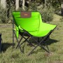 Sillas de camping con bolsillo plegables 2 unidades verde en Sillas de jardín | Comprar online en Foru.es