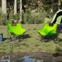Sillas de camping con bolsillo plegables 2 unidades verde en Sillas de jardín | Comprar online en Foru.es