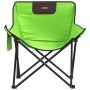 Sillas de camping con bolsillo plegables 2 unidades verde en Sillas de jardín | Comprar online en Foru.es