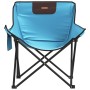 Sillas de camping con bolsillo plegables 2 unidades azul claro en Sillas de jardín | Comprar online en Foru.es