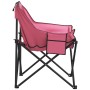 Sillas de camping con bolsillo plegables 2 unidades rosa en Sillas de jardín | Comprar online en Foru.es